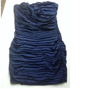 Blue Express ruched special occasion dress
